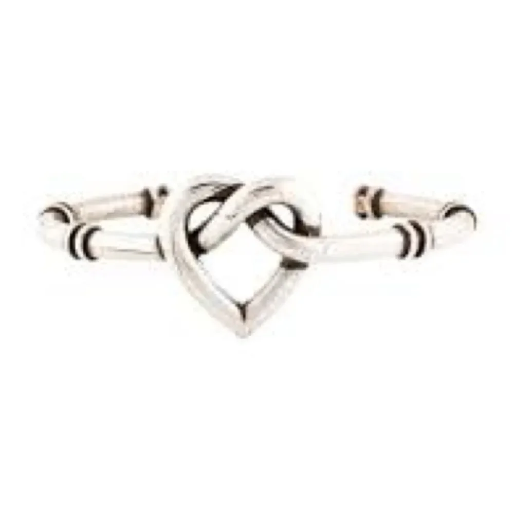Brand new Saint Laurent Silver Heart Knot Bracelet comes with box - Picture 1 of 5